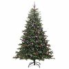 vidaXL Albero di Natale artificiale con 300 LED Verde 240 cm