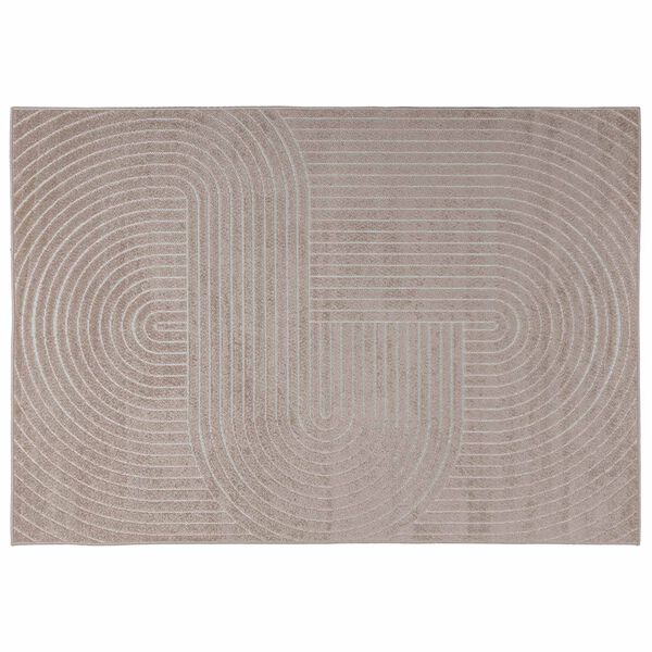 vidaXL Tappeti per area HUARTE Beige 280 x 200 cm Poliestere
