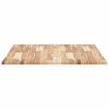 vidaXL Piano Tavolo Rettangolare 100x80x2cm Legno Massello di Acacia