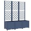 vidaXL Giardino Blu Grigio 120 x 40 x 136 cm
