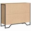 vidaXL Credenza con cassetto Rovere artigianale 97 x 32,5 x 74,5 cm