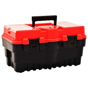 vidaXL Cassetta degli Attrezzi in Plastica 462x256x242 mm Rossa