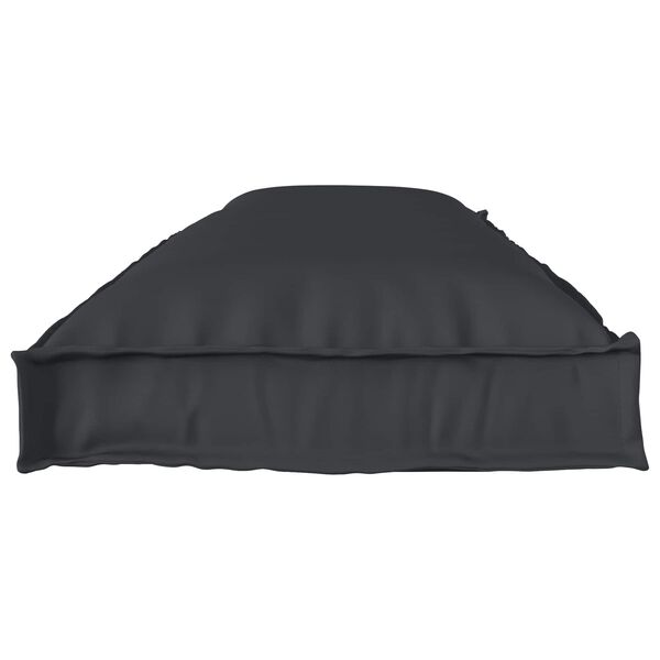vidaXL Cuscino Nero 150 x 40 x 8 cm Tessuto Oxford