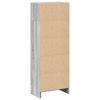 vidaXL Libreria Grigio Sonoma 40x24x109 cm in Truciolato