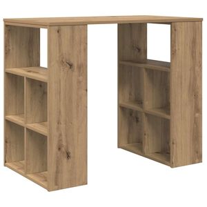 vidaXL Scrivania Rovere artigianale Legno ingegnerizzato