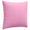 vidaXL Cuscini da Divano 2 pcs Rosa 45 x 45 cm Tessuto