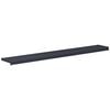 vidaXL Soglia della Finestra Antracite con Venature del Legno PVC
