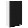 vidaXL Armadio pensile Rovere Nero 60 x 31 x 100 cm