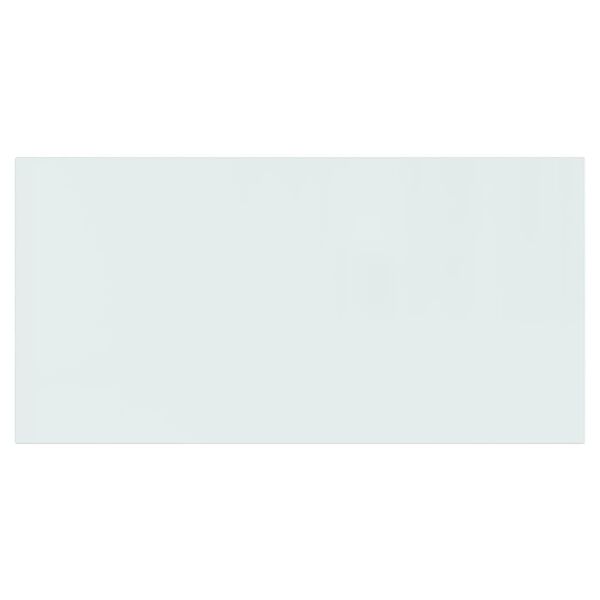 vidaXL Lastra in Vetro per Caminetto Rettangolare 120x60 cm