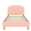 vidaXL Struttura letto bambini con testata Rosa 80 x 160 cm