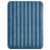 INTEX Letto d'aria con pompa INTEX Blu Scuro e Grigio PVC