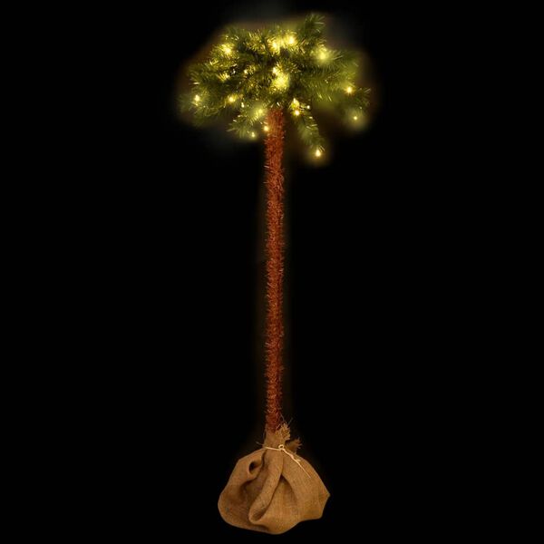 vidaXL Albero di Natale con LED 180 cm