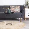 House Nordic Tavolino Anne 47 cm Rotondo Nero
