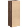 vidaXL Credenza Rovere Marrone 45x42,5x124 cm in Legno Multistrato