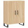 vidaXL Credenza Rovere Sonoma 69,5x34x180 cm in Legno Multistrato