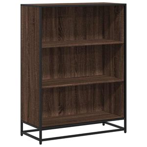 vidaXL Libreria Rovere Marrone 80,5x35x107,5 cm in Legno Multistrato