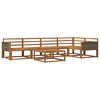 vidaXL Set di divani da esterno 6 pcs Naturale