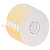 vidaXL Nastro adesivo in schiuma 5 pcs Bianco 20mm x 10m Schiuma CR