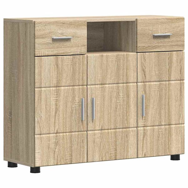 vidaXL Armadio in Legno con cassetto Rovere Sonoma 88,5 x 30,5 x 73 cm