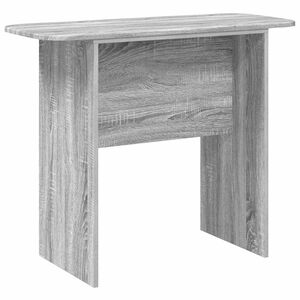 vidaXL Tavolo consolle Grigio Sonoma 93 x 40 x 75 cm Legno multistrato