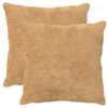 vidaXL Federa 2 pz HEERLEN Tortora 65 x 65 cm