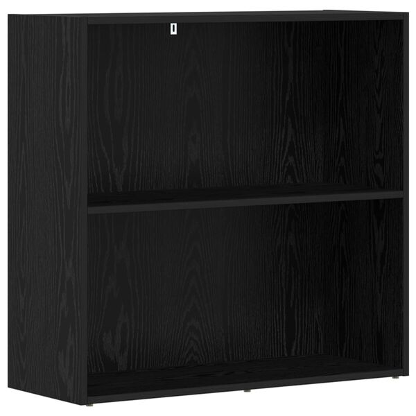 vidaXL Libreria Rovere Nero 60 x 30 x 76.5 cm Legno multistrato