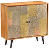 vidaXL Credenza 80x30x75 cm in Legno Massello di Acacia