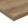 vidaXL Scaffale 4 pcs Marrone 40 x 40 x 1,5 cm Legno multistrato