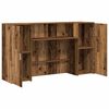 vidaXL Banco Reception Legno Antico 180x50x103,5 cm Legno Multistrato