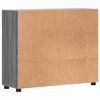 vidaXL Armadio in Legno con cassetto Grigio Sonoma 88,5 x 30,5 x 73 cm