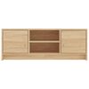 vidaXL Mobile per TV Rovere Sonoma 102x30x37,5 cm Legno Multistrato