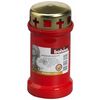 Bolsius Candele Commemorative con Tappo No 3 12 pz Rosse