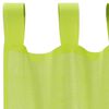 vidaXL Tende in Voile con Linguetta 2 pz Verde Mela