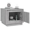 vidaXL Tavolino da Salotto Grigio Sonoma 51x50x44 cm Legno Multistrato