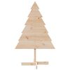 vidaXL Albero di Natale Decorativo in Legno 110 cm in Legno Massello