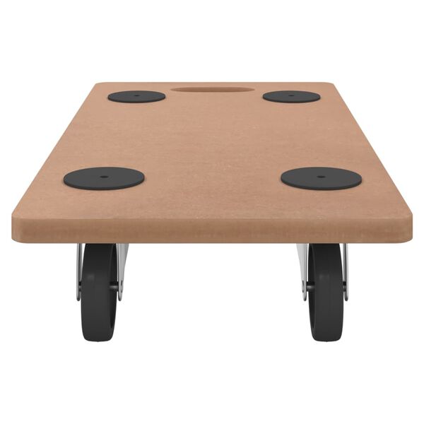 vidaXL Pedane 2 pz Rettangolari in Legno Multistrato