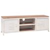 vidaXL Mobile TV 120x30x40 cm Bianco