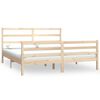 vidaXL Giroletto in Legno Massello 180x200 cm Super King