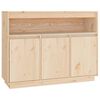 vidaXL Credenza 104,5x34x80 cm in Legno Massello di Pino