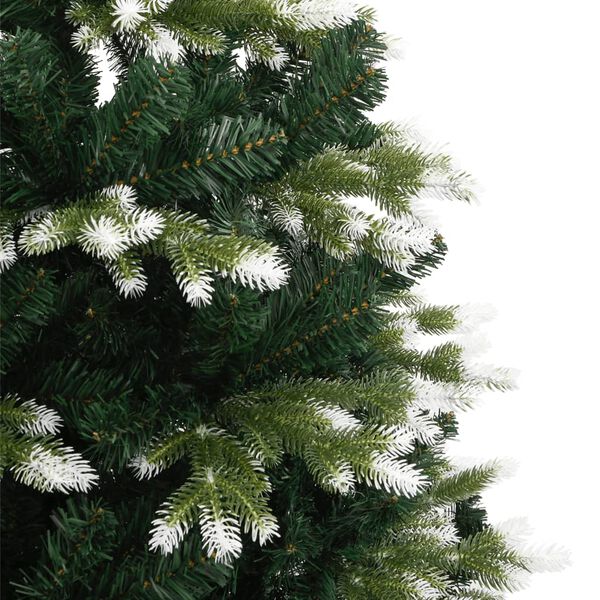vidaXL Albero Natale Artificiale Incernierato con Neve Fioccata 180 cm