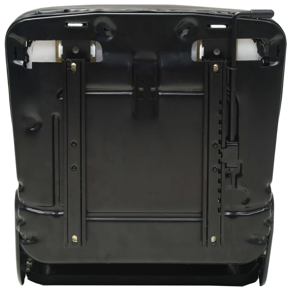 Sedile Trattore Con Sospensione Regolabile - Nero, Imbottito E Impermeabile