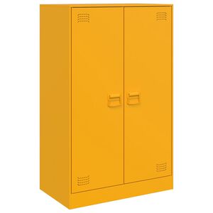vidaXL Credenza Antracite 67x39x107 cm in Acciaio