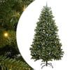 vidaXL Albero di Natale artificiale Verde 300 cm PVC e Metallo