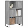 vidaXL Armadio per Libri Grigio Sonoma 68 x 30 x 108.5 cm