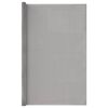 vidaXL Rete per schermatura 120 x 500 cm 120 Mesh Argento