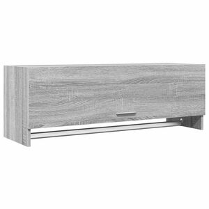 vidaXL Armadio Grigio Sonoma 100x32,5x35 cm in Legno Ingegnerizzato