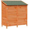 vidaXL Capanno da Giardino con tetto Marrone 106 x 56 x 113,5 cm