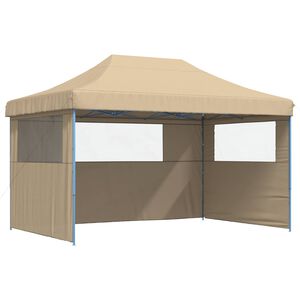 vidaXL Tenda Party Beige 292 x 440 x 315 cm Tessuto Oxford
