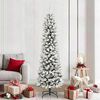 vidaXL Albero di Natale artificiale con 300 LED Bianco 210 cm