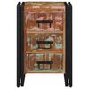 vidaXL Armadio da Notte 40 x 40 x 59 cm Legno Recuperato Massello